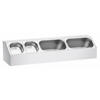 Étagère Supplémentaires Inox - Pour 3x GN1/3 - 150(p)mm - SANS BACS!