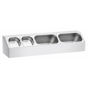 Bartscher Étagère Supplémentaires Inox - Pour 3x GN1/3 - 150(p)mm - SANS BACS!