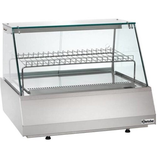 Bartscher Vitrine Réfrigérée Inox GN2/1 | 750x770x600(h)mm