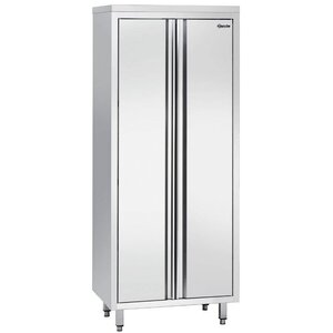 Bartscher Armoire Haute Inox + 3 Étagères - 800(l)x600(p)x2000(h)mm