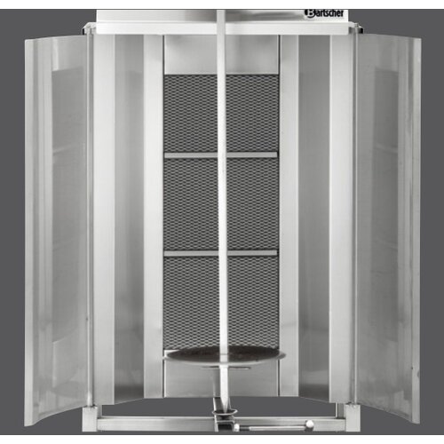Bartscher Grill Doner Kebab à Gaz - Max. 40kg - 597x795x990(h)mm