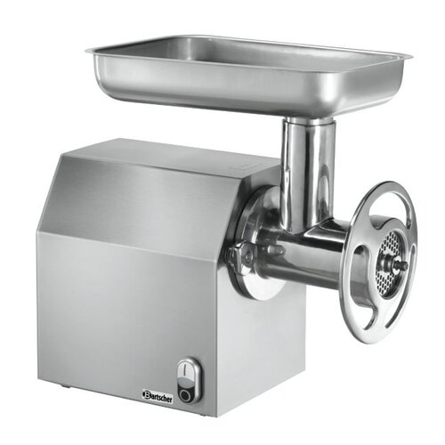 Bartscher Hache-Viande Inox - 300kg/h - 1100W - 250x530x490(h)mm Bartscher Hache-Viande Inox - 300kg/h - 1100W - 250x530x490(h)mm