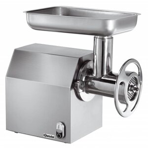 Bartscher Hache-Viande Inox - 300kg/h - 1100W - 255x450x450(h)mm Bartscher Hache-Viande Inox - 300kg/h - 1100W - 255x450x450(h)mm