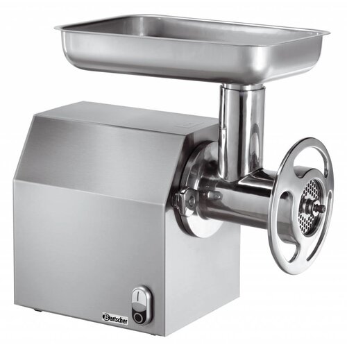 Bartscher Hache-Viande Inox - 300kg/h - 1100W - 255x450x450(h)mm Bartscher Hache-Viande Inox - 300kg/h - 1100W - 255x450x450(h)mm