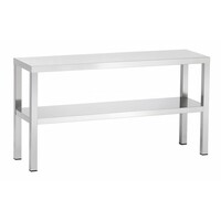 Étagère Supplémentaire Inox | 2 Niveaux | Disponibles en 7 Tailles