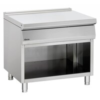 Plan De Travail Inox - Sur Armoire Ouverte - 900x900x850-900(h)mm