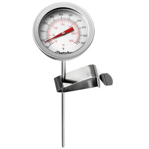Bartscher Thermomètre Pour Friteuse Inox | +10/+300°C | Ø50-320(h)mm