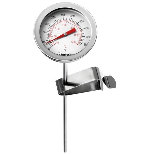 Bartscher Thermomètre Pour Friteuse Inox | +10/+300°C | Ø50-320(h)mm