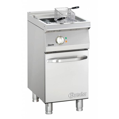 Bartscher Friteuse Électrique Inox - Sur Armoire - 15kW - 15 Litres - 400x700x850-900(h)mm