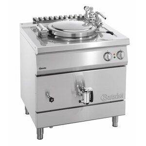 Bartscher Marmite Électrique Inox | 12kW | Chauffage Indirecte | 55 Litres