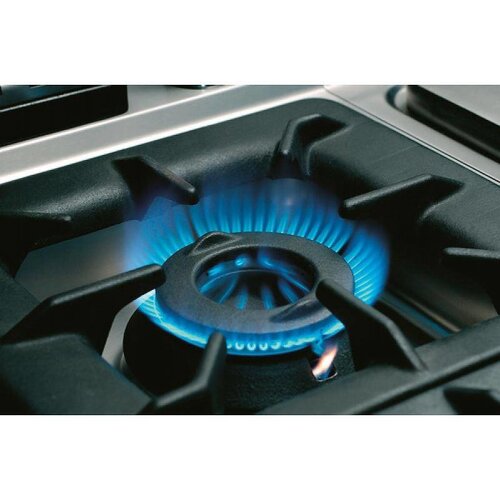 Bartscher Fourneau à Gaz 6 Feux + Four Gaz GN2/1 | Série 700 | 1200x700x850-900(h)mm