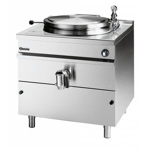 Bartscher Marmite Électrique Inox | 32kW | Chauffage Indirecte | 200 Litres