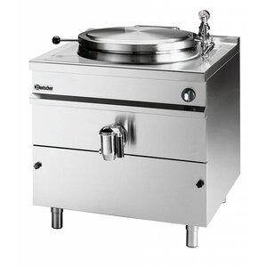 Bartscher Marmite Électrique Inox | 18kW | Chauffage Indirecte | 150 Litres