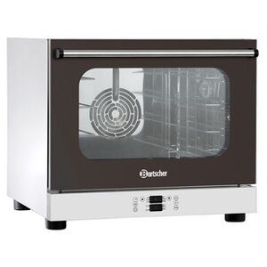 Bartscher Four à Convection Inox | Vaporisation | 4x GN2/3 | 3,3kW | 600x720x540(h)mm