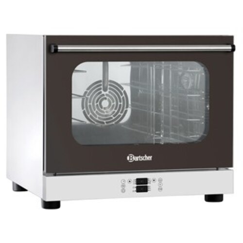 Bartscher Four à Convection Inox | Vaporisation | 4x GN2/3 | 3,3kW | 600x720x540(h)mm