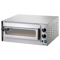 Four à Pizza Inox Mini Plus | 230V | 1 Pizza Ø350mm | 575x525x270(h)mm