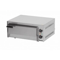 Four à Pizza Inox Mini | 230V | 1 Pizza Ø350mm | 545x500x230(h)mm