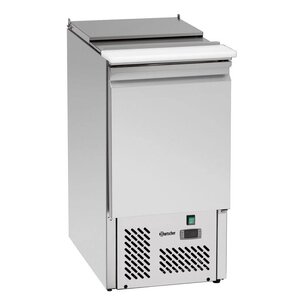 Bartscher Saladette Inox | 1 Porte | Avec 1x GN1/1 | Froid Ventilé | 438x700x882(h)mm Bartscher Saladette Inox | 1 Porte | Avec 1x GN1/1 | Froid Ventilé | 438x700x882(h)mm
