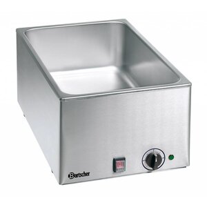 Bartscher Bain Marie Inox | GN1/1 | 150(p)mm | 1200W | 338x540x248(h)mm Bartscher Bain Marie Inox | GN1/1 | 150(p)mm | 1200W | 338x540x248(h)mm