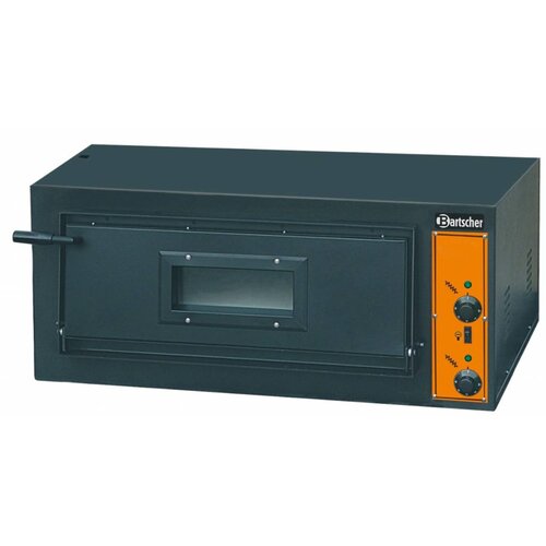 Bartscher Four à Pizza Simple Électrique | 4 Pizzas Ø300mm | 400V | 890x880x430(h)mm