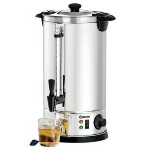 Bartscher Distributeur D'Eau Chaude Inox | 8,5 Litres | Ø225-470(h)mm