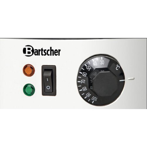 Bartscher Distributeur D'Eau Chaude Inox | 28 Litres | Ø300-640(h)mm