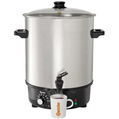 Bartscher Marmite à Vin Chaud | 30 Litres | Ø450-520(h)mm Bartscher Marmite à Vin Chaud | 30 Litres | Ø450-520(h)mm