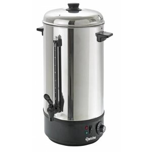 Bartscher Distributeur D'Eau Chaude Inox | 10 Litres | Ø213-505(h)mm