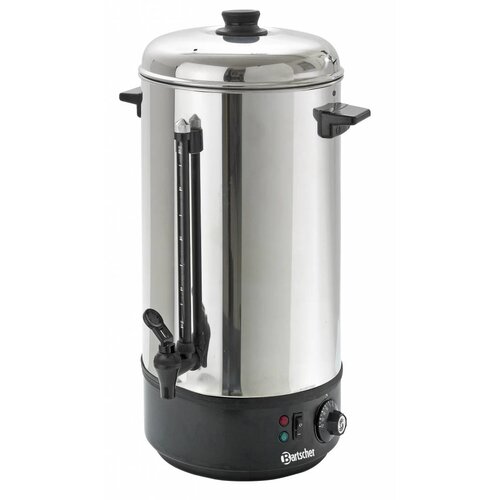Bartscher Distributeur D'Eau Chaude Inox | 10 Litres | Ø213-505(h)mm