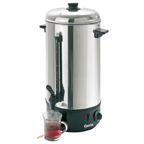Bartscher Distributeur D'Eau Chaude Inox | 10 Litres | Ø213-505(h)mm