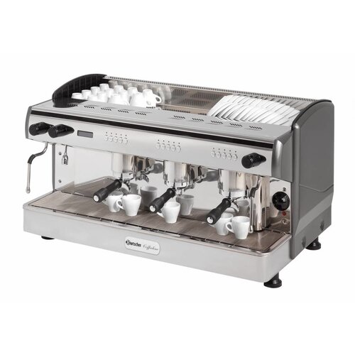 Bartscher Machine à Café 'Coffeeline G3' + Vanne Anti Vacuum - 4,3kW - 967x580x523(h)mm