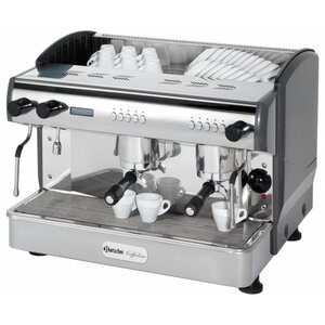 Bartscher Machine à Café 'Coffeeline G2' + Vanne Anti Vacuum - 3,3kW - 677x580x523(h)mm
