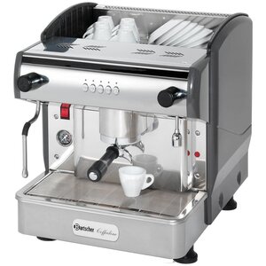 Bartscher Machine à Café 'Coffeeline G1' + Vanne Anti Vacuum - 2,85kW - 475x580x523(h)mm