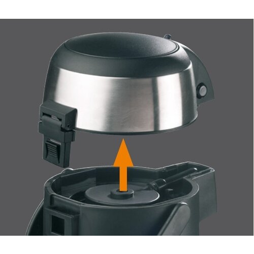 Bartscher Pichet Isotherme à Pompe | 2500ml | Inox