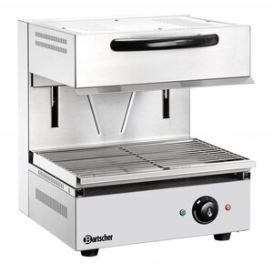 Bartscher Salamandre Électrique Inox - Grille 445x325mm - 2,8kW - 470x510x530(h)mm