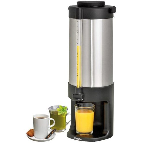 Bartscher Distributeur D'Eau Chaude Inox | 3 Litres | Ø110-460(h)mm