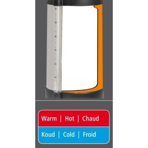 Bartscher Distributeur D'Eau Chaude Inox | 3 Litres | Ø110-460(h)mm