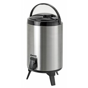 Bartscher Distributeur D'Eau Chaude Inox | 9 Litres | Ø226-385(h)mm