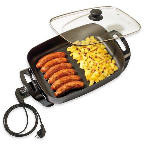 Bartscher Casserole Électrique Multi-Usage Carrée - 490x310x195(h)mm