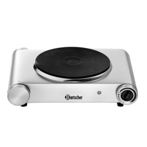 Bartscher Plaque Cuisson Inox - Plaque Ø185mm - 1,5kW - 305x245x85(h)mm