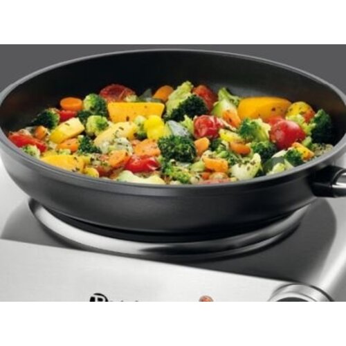 Bartscher Plaque Cuisson Inox - Plaque Ø185mm - 1,5kW - 305x245x85(h)mm