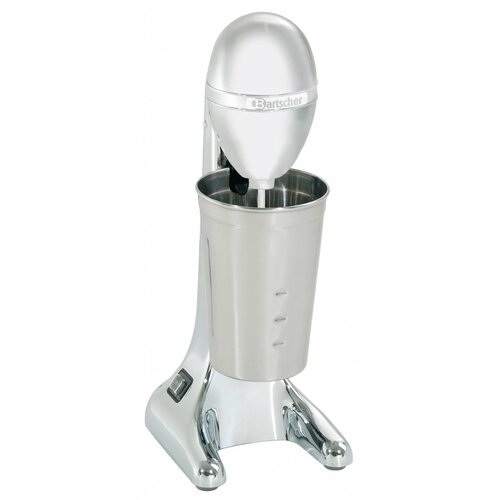 Bartscher Mixeur De Bar Chromé - Bol Inox - 85W - 700ml - 135x185x365(h)mm