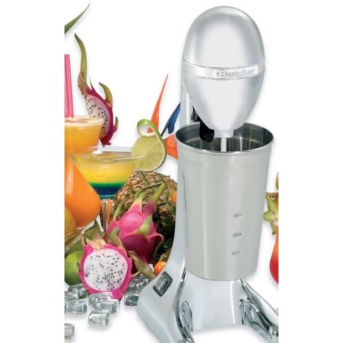 Bartscher Mixeur De Bar Chromé - Bol Inox - 85W - 700ml - 135x185x365(h)mm