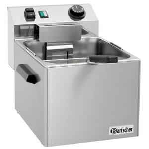 Bartscher Cuiseur Pâtes Inox + 1 Panier - Cuve 7 Litres - 3,4kW - 210x235x100(h)mm Bartscher Cuiseur Pâtes Inox + 1 Panier - Cuve 7 Litres - 3,4kW - 210x235x100(h)mm