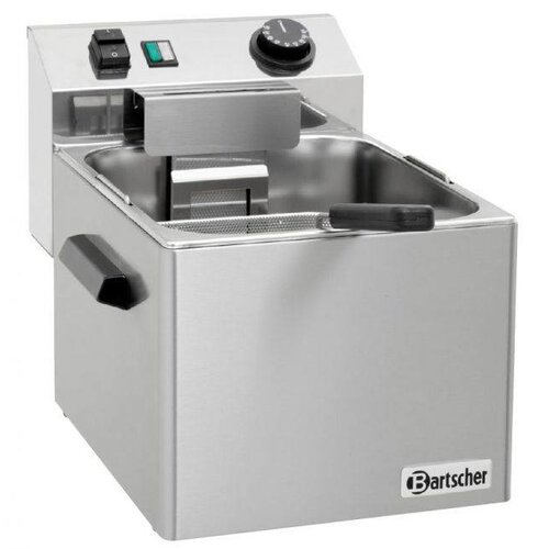 Bartscher Cuiseur Pâtes Inox + 1 Panier - Cuve 7 Litres - 3,4kW - 210x235x100(h)mm