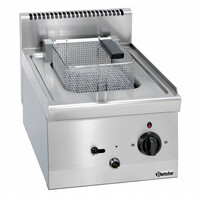 Friteuse Électrique Inox | 8 Litres | 6,3kW/400V |  400x600x290(h)mm