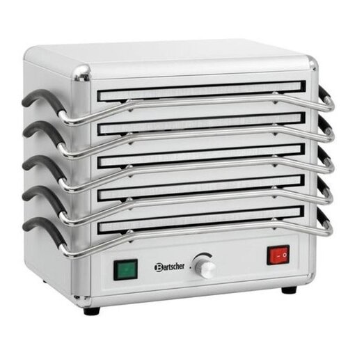 Bartscher Réchaud à 5 Plaques Chauffantes - Aluminium - 850W - 380x250x320(h)mm Bartscher Réchaud à 5 Plaques Chauffantes - Aluminium - 850W - 380x250x320(h)mm