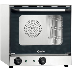 Bartscher Four à Convection AT110 | 230V | 3 Grilles GN1/2 Inclus | 2,7kW | 460x570x460(h)mm