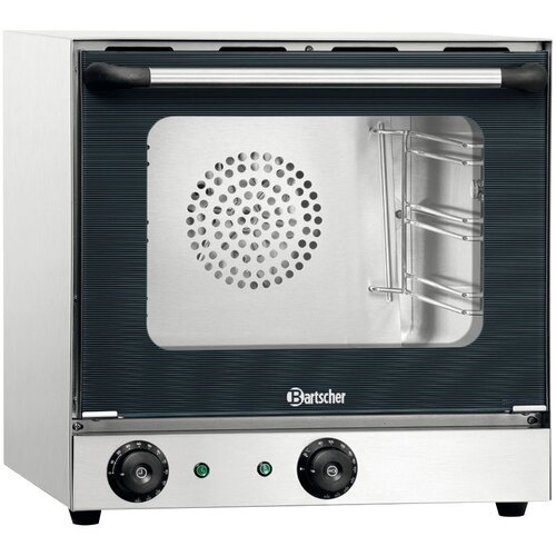 Bartscher Four à Convection AT110 | 230V | 3 Grilles GN1/2 Inclus | 2,7kW | 460x570x460(h)mm