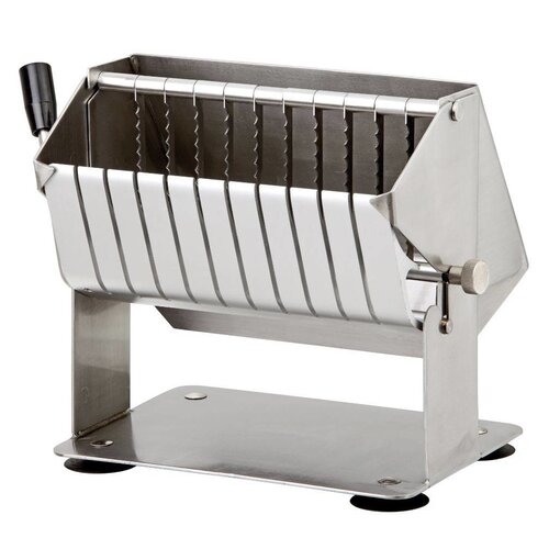 Bartscher Trancheur Saucisse Inox Manuel - 11 Tranches - 300x115x210(h)mm